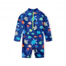 17SWIM 2K: Long Sleeve All In One Rash Suit (9-24 Months)